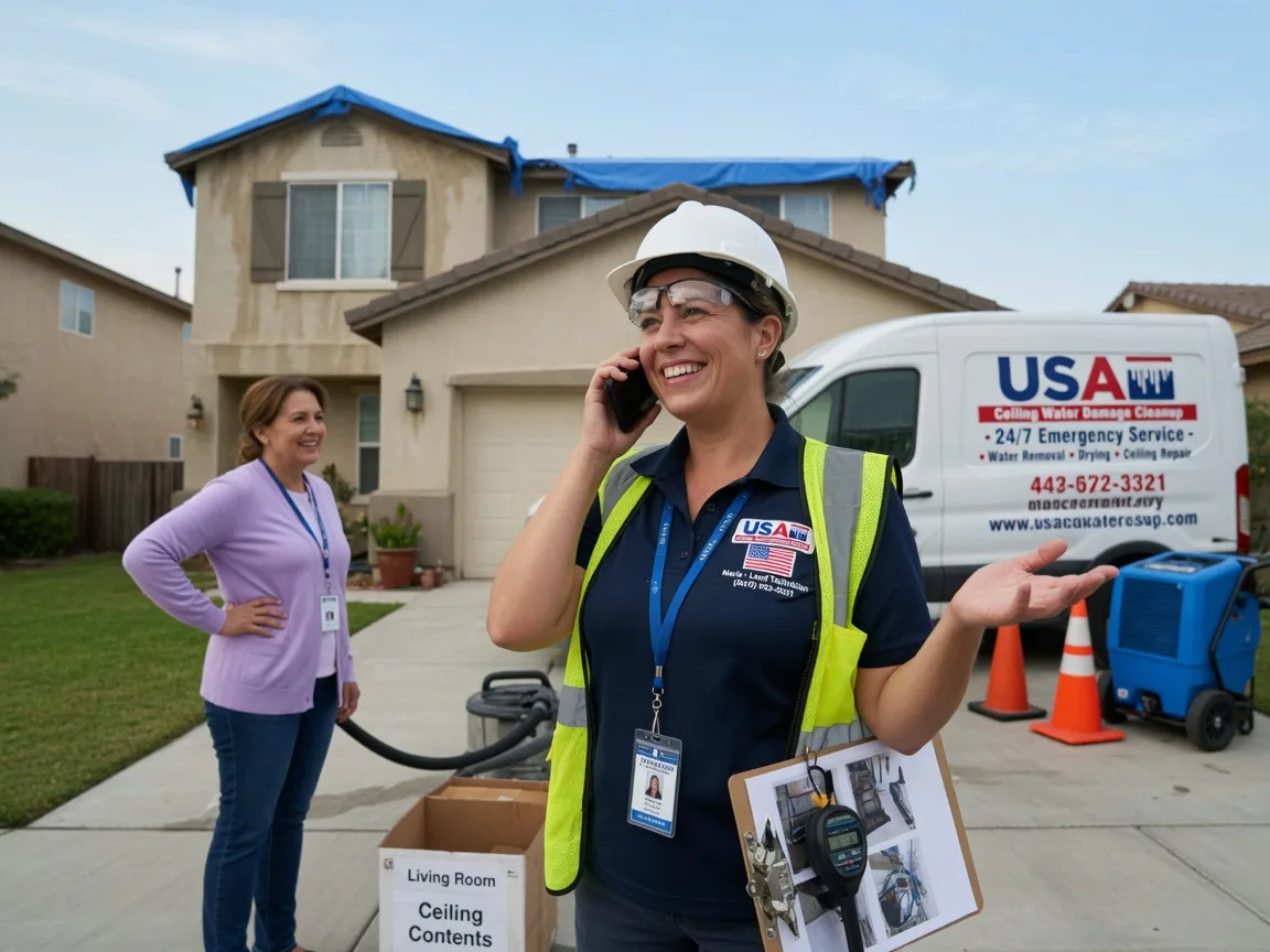 Ceiling Water Damage Restoration Wakita, OK FAQs
